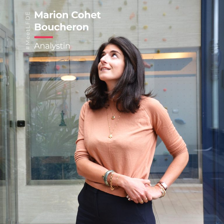Marion Cohet Boucheron, Analystin, La Financière de l’Echiquier