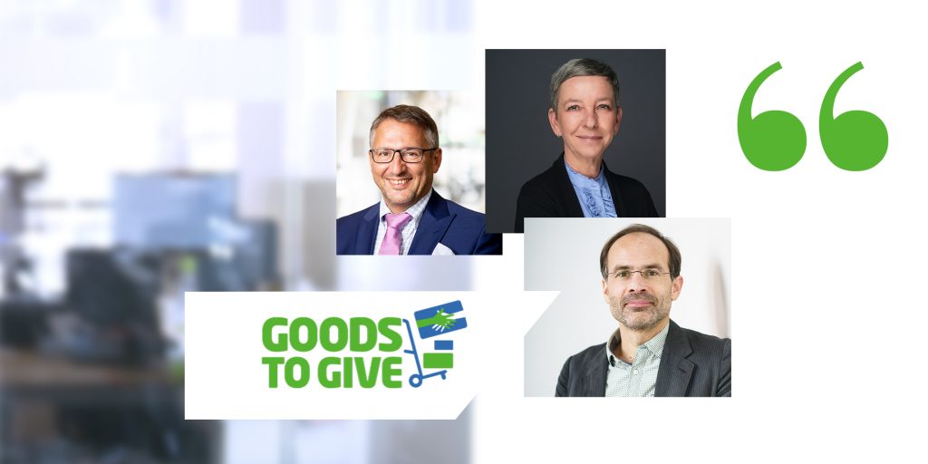LFDE de krachten gebundeld met de Belgische vereniging Goods to Give