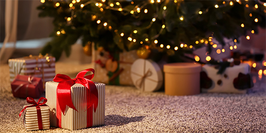 Liggen er pakjes onder de kerstboom?