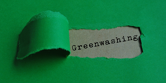 Greenwashing: A challenge to us all