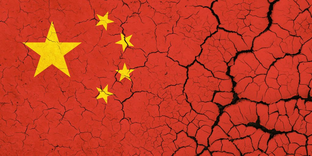 China confronted with a many-headed crisis